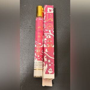 YAra Pink Roll-On Perfume Oil with Gold Cap